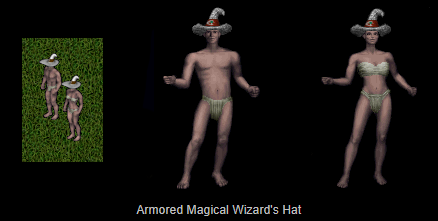 Armored Magical Wizard's Hat